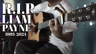 Tribute to Liam Payne  Teardrops Fingerstyle Guitar Cover [upl. by Walworth]