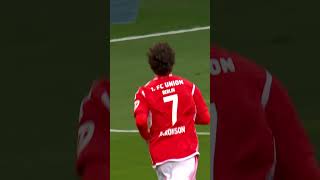 ERSTES TOR für Union  Brenden Aaronson  1 FC Union Berlin [upl. by Paresh]