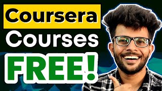 How to get Coursera Courses for Free with Certificate 2022  Step by Step Complete Guide ✅ 🔥 [upl. by Faxon389]