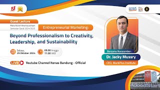 Entrepreneurial Marketing Beyond Professionalism to Creativity Leadership and Sustainability [upl. by Enier]