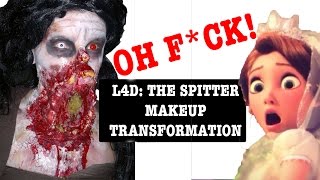 Left 4 Dead The Spitter  Horror Makeup [upl. by Notnel]