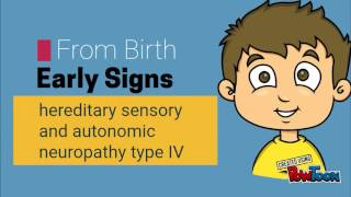 congenital insensitivity to pain with anhidrosis [upl. by Cirala]