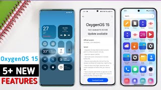 Oneplus OxygenOS 15 Android 15  Official Update New Features 🔥 [upl. by Suhail]