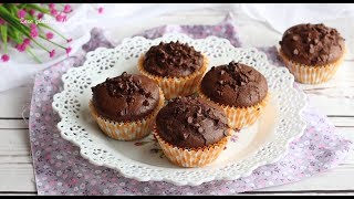 Muffin al cioccolato morbidissimi e senza glutine [upl. by Netsud]