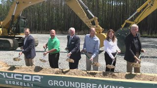 Nucor Steel groundbreaking investment to bring new jobs to Berkeley County [upl. by Seldan]