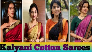 Kalyani Cotton Sarees CollectionSashti Fabrics9789536711 [upl. by Cass]