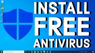 How to Install Free Antivirus for Windows 10 [upl. by Allemac]