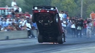 INSANE Drag Wheelstand Competition  TBT Byron Dragway [upl. by Arak]