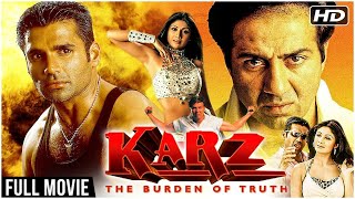 Karz Full Hindi Movie  Sunny Deol Sunil Shetty Shilpa Shetty Ashutosh Rana  Hindi Action Movies [upl. by Islean492]