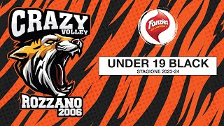 U19 Black Avis Cernusco vs Crazy Volley  17122023 [upl. by Miriam504]