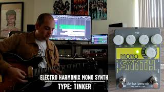 Test Drive  ElectroHarmonix Mono Synth Guitar Synthesizer [upl. by Layap]