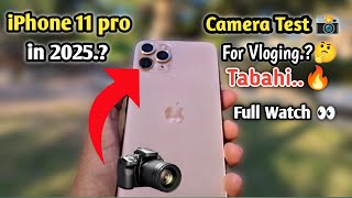 iPhone 11 Pro In 2025 🤔 Tabahi 🔥 Clear Camera Test 📸 Day amp Night  Vlog  Murshad K Vlogs [upl. by Ym]