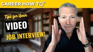 Video Interview Tips for Job Seekers [upl. by Sivrep683]