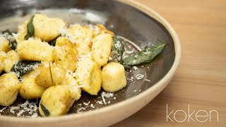 Receita de Gnocchi com Manteiga de Sálvia [upl. by Connolly]