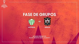 Antigua vs Águila  Copa Centroamericana Concacaf 2024 [upl. by Lennon601]