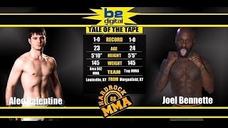 Hardrock MMA 88 Fight 6 Joel Bennette vs Alec Valentine 145 Ammy [upl. by Delmar935]