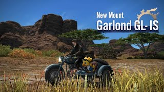 FINAL FANTASY XIV  Mount Showcase Garlond GLIS [upl. by Marek]