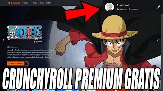 COMO TENER CRUNCHYROLL PREMIUM GRATIS PARA VER ANIME DE FORMA LEGAL EN CELULAR ANDROID IPHONE Y PC [upl. by Falda]