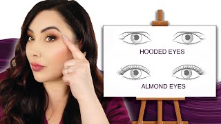 MAKEUP MASTERCLASS Whats YOUR Eye Shape And How to Apply Makeup for Your Eyes [upl. by Alaet]