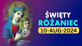 Różaniec Święty 🙏🏻Sobota🙏🏻August 10 2024🙏🏻 Radosne Tajemnice Różańca Świętego 🙏🏻 Polish Rosary [upl. by Aicenat]