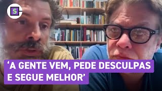 Daniel Alvim agride Fábio Assunção em rua atores aparecem juntos em vídeo de desabafo [upl. by Romy]