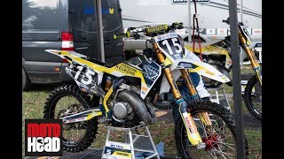 2stroke raw Pure 125 racing from Hawkstone Park [upl. by Ranite]