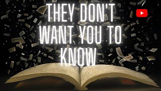 Full AudioBook The Book quotTheyquot Dont Want You To Know fullaudiobook [upl. by Enirehtahc]