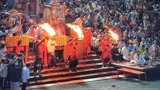 Live Ganga Aarti Haridwar 1812024  ShriGangaSabhaRegHaridwar [upl. by Nylla]