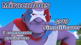 MIRACULOUS  Simplificator 4x19  Reaction amp commento [upl. by Ecirtael30]