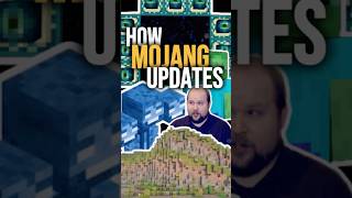 The way Mojang Updates minecraft minecraftshorts minecraftfacts minecraftsurvival [upl. by Atlas]