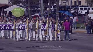 Diamond Bar HS  The Voice of the Guns  2024 La Habra Corn Festival Parade [upl. by Nessah]