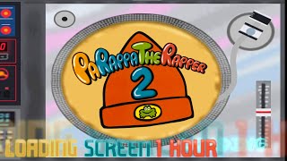 PaRappa The Rapper 2 Loading Screen  1 HOUR [upl. by Hiltan203]