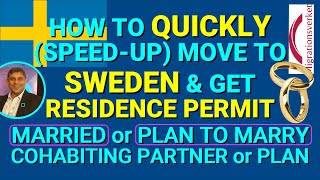 How to get Swedish Residence Permit Quickly Speedup moving to someone in Sweden migrationsverket [upl. by Eltotsira]