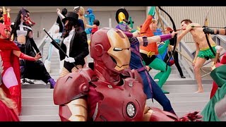 DragonCon 2013 JLA vs The Avengers [upl. by Asilem]