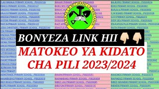 NECTA FORM TWO RESULTS 202324 FTNA Matokeo ya kidato cha pili bonyeza link kwenye sehemu ya comment [upl. by Ninnetta]