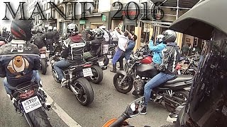 Manifestation MOTARDS Paris 2016  FFMC [upl. by Zrike]