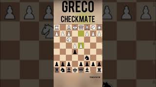 Greco checkmate in Scotch game Goring gambit [upl. by Brittain]