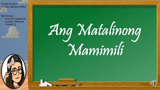 Health 3 Ang Matalinong Mamimili [upl. by Ratcliffe]