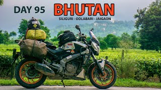 How I entered in Bhutan  All India Ride  Day 95 [upl. by Irafat]