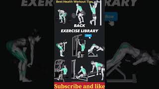 Back Exercise Library 2024 shortsfeed short back viral [upl. by Eiluj]