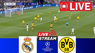 🔴LIVE Real Madrid gegen Borussia Dortmund  Champions League 2425  Spielen Sie noch heute live [upl. by Antsirhc]