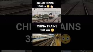 Indian trains  China trains speed 🚅 shorts youtubeshorts shortvideo train trains trainvideo [upl. by Nageek884]