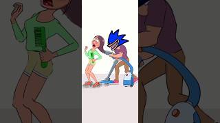 Shin sonic cleaning floor remove hairs Funny SHIN SONIC Tapes sonictapes animationmeme [upl. by Suedama]