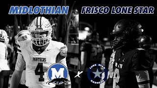 TXHSFB Midlothian vs 9 Frisco Lone Star 5A DFW SHOOTOUT 2024 Texas High School Football Playoffs [upl. by Noelopan130]