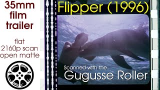 Flipper 1996 35mm film trailer 2 flat open matte 2160p [upl. by Emoreg750]