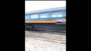 Grand Central HST at speed  North of York in 2013  train britishrailways grandcentral hst [upl. by Reina]