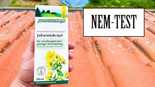 Schoenenberger  Johanniskraut Naturheilpflanzensaft  NEMTEST [upl. by Ivad283]