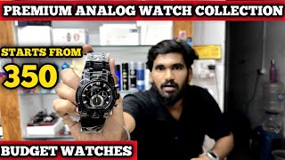 LUXURY LOOKING WATCHES FROM 350 Rs ONWARDS  CHEAPEST MECHANICAL WATCH  BUDGET WATCHES  MrPARAMA [upl. by Alemat]