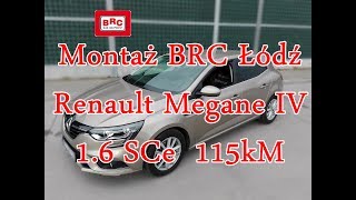 Renault Megane IV 16 SCe 115kM montaż LPG Sequent 32 BRC od ARG Auto Gaz Łódź [upl. by Eldwen]