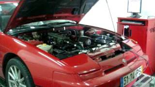 200sx S13 CA18DET Hdev Stage 3 Dyno Test 125bar 280bhp [upl. by Lisha]